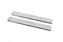 Fiat Fiorino/Qubo 2008-2024 Einstiegsleisten Edelstahl Carmos V2 (2 Stk) Foto 2
