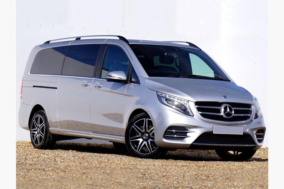 Mercedes Vito/V-class W447 2014- AMG Seitenschweller ExtraLong 1 Schiebetür Foto 1