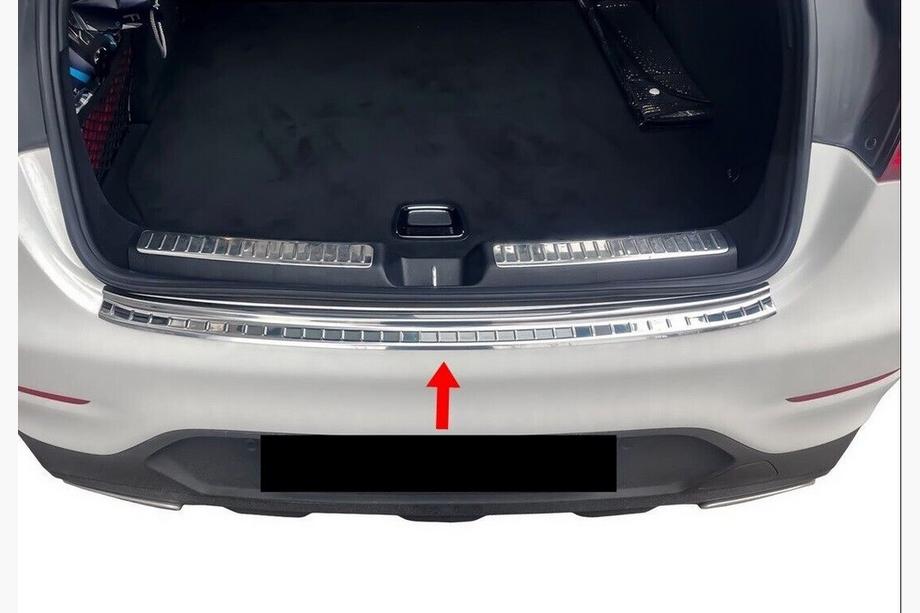 Mercedes GLC coupe C253 2016-2023 Heckstoßstangenschutz Carmos Edelstahl Image