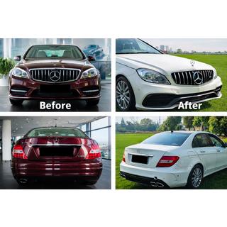 Bodykit im Design W205 Mercedes C-class W204 2007-2015 Foto 1
