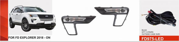 Ford Explorer 2019- Satz Nebelscheinwerfer Foto 1