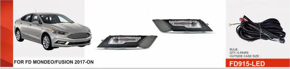 Ford Fusion 2012-2020 LED Nebelscheinwerfer (2017+) Foto 1