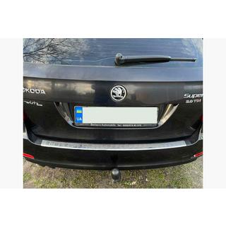 Heckstoßstangenschutz Carmos (SD/SW, Edelstahl) Skoda Octavia II A5 2006-2010 Foto 1