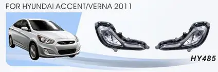 Hyundai Accent 2011-2017 Nebelscheinwerfer (Halogen) Foto 1