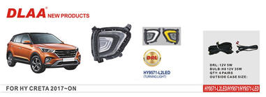 Hyundai Creta 2014-2020 LED Nebelscheinwerfer Foto 1