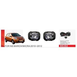 Nebelscheinwerfer 2010-2012 (2 Stk, Halogen) Nissan Micra K13 2011-2016