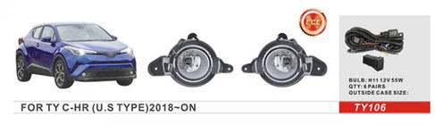 Toyota C-HR 2016-2023 US-Typ Nebelscheinwerfer (2 Stk, Halogen) Foto 1