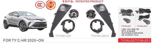 Toyota C-HR 2016-2023 LED Nebelscheinwerfer 2020+ (2 Stk) Foto 1