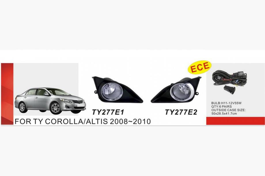 Toyota Corolla 2007-2013 Nebelscheinwerfer 2007-2010 (2 Stk, Halogen) Image