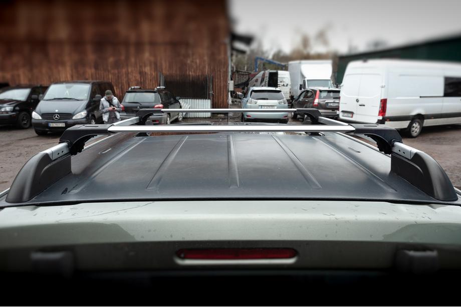 Citroen Berlingo 2008-2018 Dachträger für Reling abschließbar Skybar V1 (2 Stk) Grau Foto 4