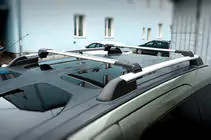 Peugeot Partner Tepee 2008-2018 Dachträger für Reling abschließbar Skybar V1 (2 Stk) Foto 1