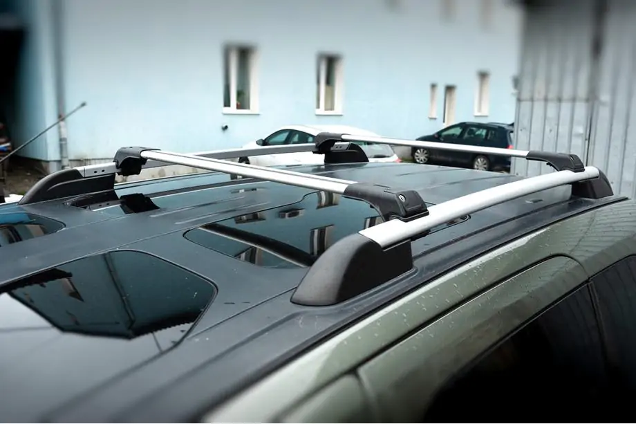 Peugeot Partner Tepee 2008-2018 Dachträger für Reling abschließbar Skybar V1 (2 Stk) Image