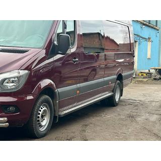 Seitenschweller DOT-Line (2 Stk., Alu) Volkswagen Crafter 2006-2016 Foto 3