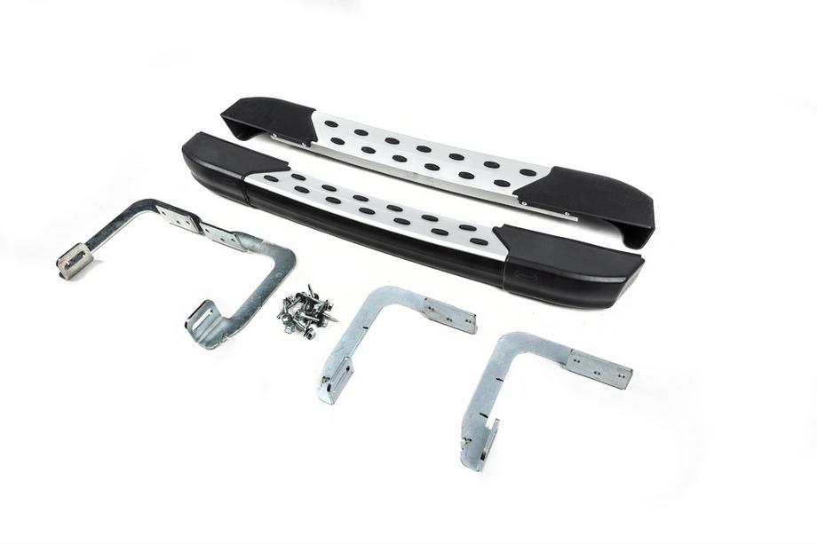 Volkswagen Crafter 2006-2016 Seitenschweller DOT-Line hinter dem Rad (2 Stk., Alu) Foto 2