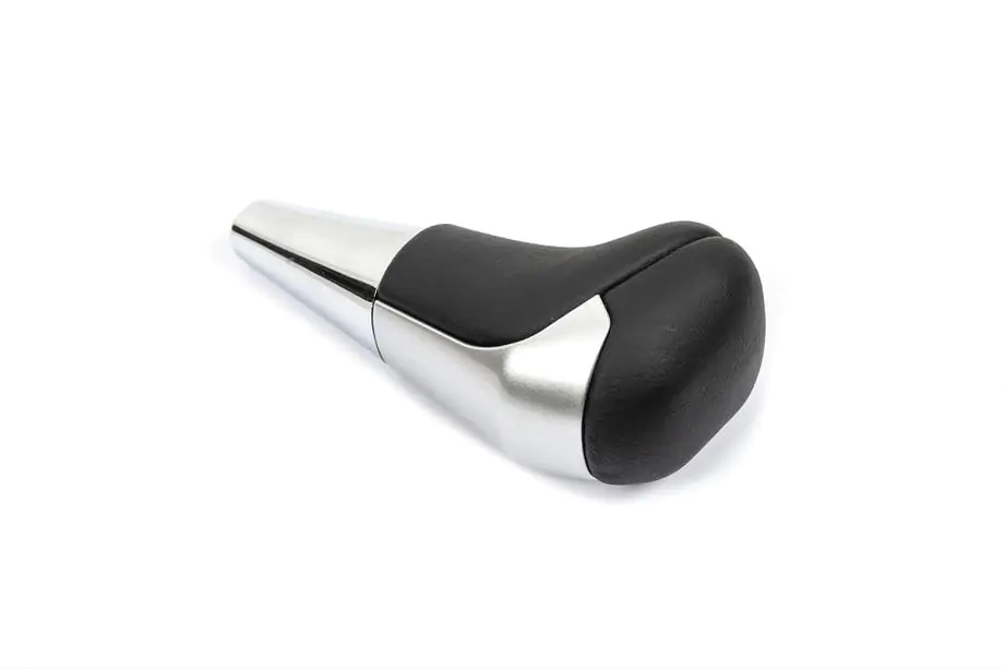Toyota Land Cruiser 200 2007-2021 Schaltknauf (Schwarzes Leder + Grau) Image