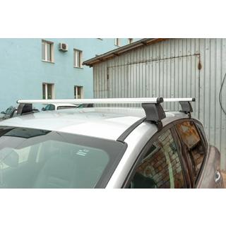 Dachträger für glattes Dach (Chrom, Paar) Foto 3