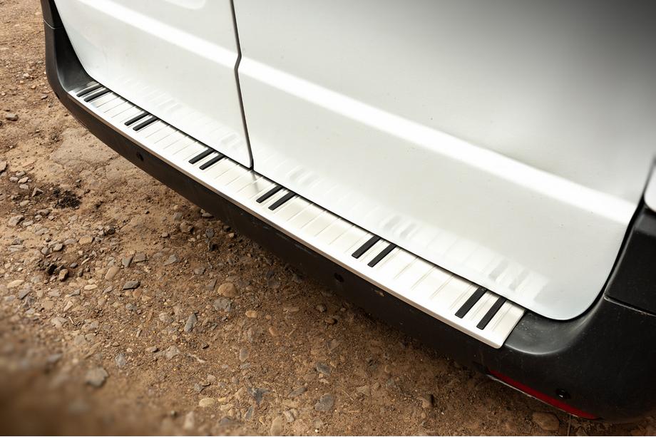 Mercedes Vito/V-class W447 2014- Heckstoßstangenabdeckung OmsaLine Chrom+ABS (Edelstahl) Image
