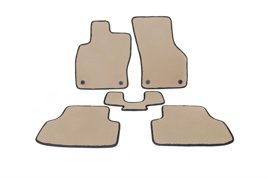 Audi A3 2012-2020 EVA Fußmatten (Beige) Image