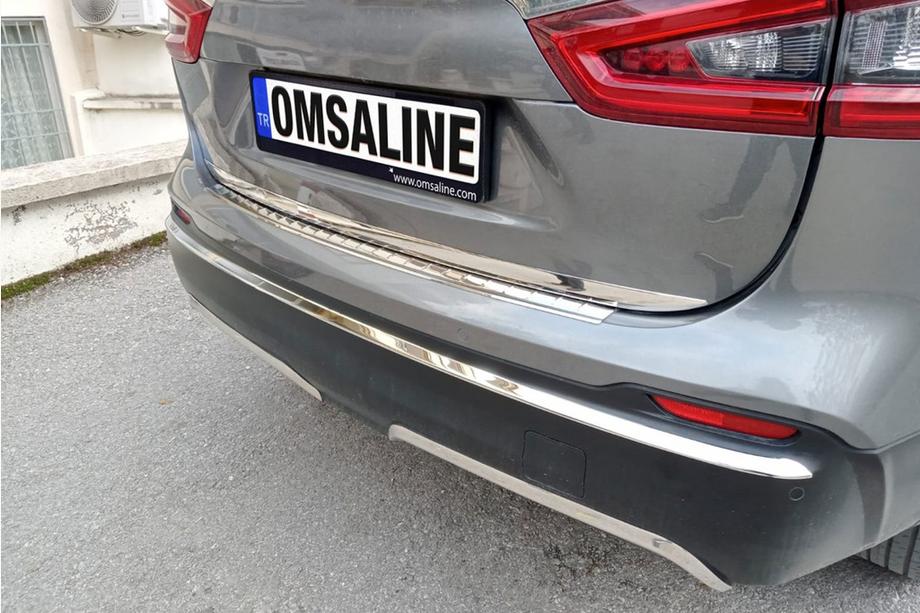 Nissan Qashqai 2014-2021 Heckstoßstangenleiste Edelstahl Foto 4
