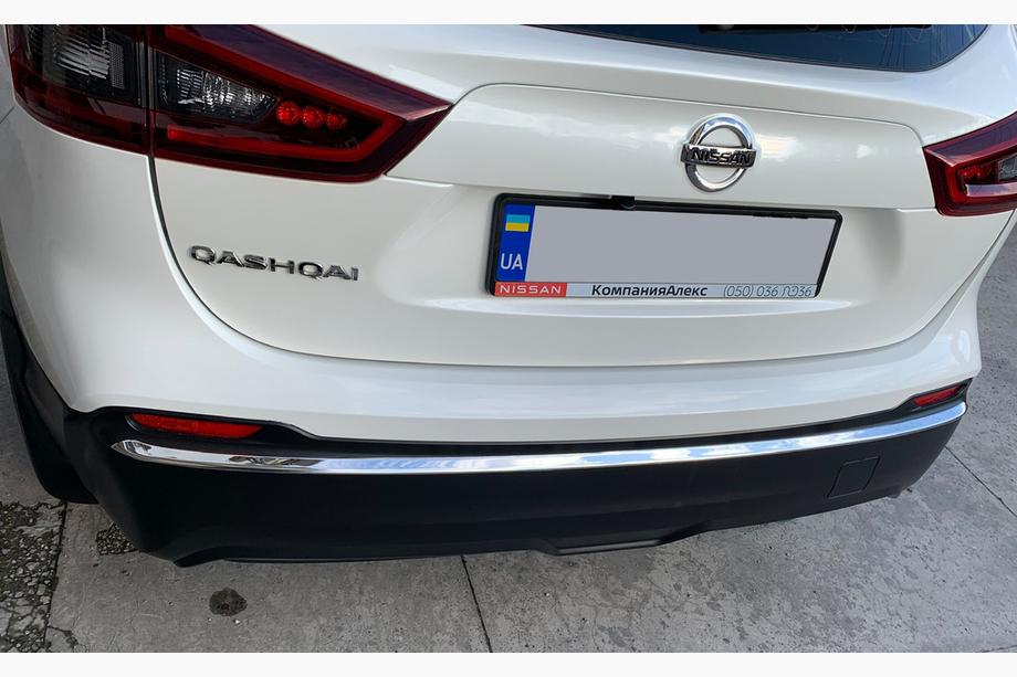 Nissan Qashqai 2014-2021 Heckstoßstangenleiste Edelstahl Foto 2