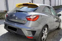 Seat Ibiza 2010-2017 Spoiler Cupra (grundiert zum Lackieren) Foto 1