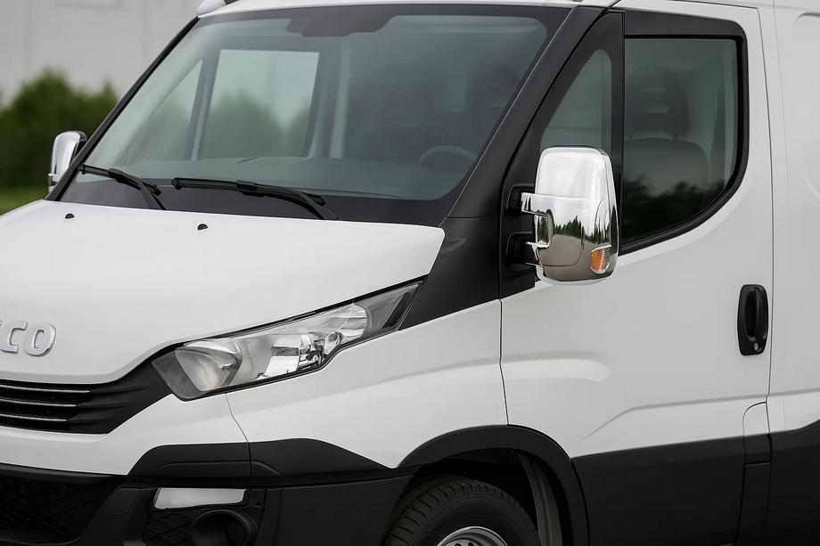 Iveco Daily 2014- Spiegelabdeckungen Chrom (2 Stk Kunststoff) Image