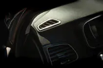 Renault Megane IV 2016-2025 Lüftungsabdeckung Innenraum (2 Stk, Edelstahl) Foto 3