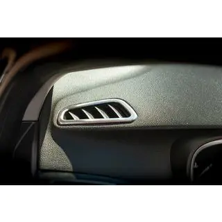 Lüftungsabdeckung Innenraum (2 Stk, Edelstahl) Renault Megane IV 2016-2025 Foto 1