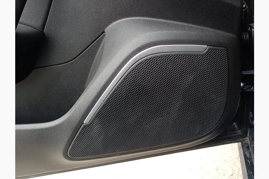 Renault Megane IV 2016-2025 Lautsprecherabdeckungen Innenraum (2 Stk, Edelstahl) Foto 1