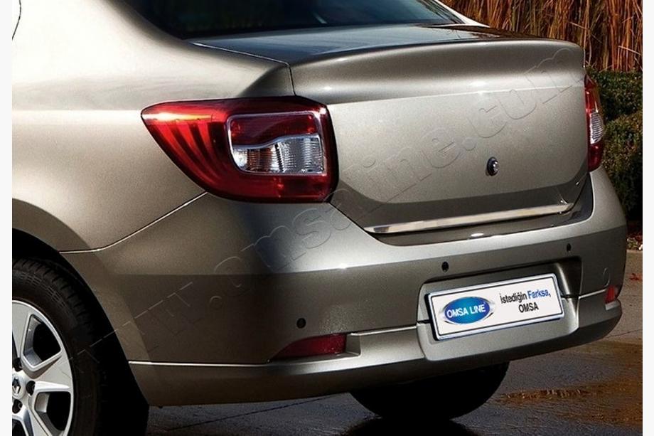 Renault Logan II 2013-2022 Kofferraumleiste 2013-2018 Edelstahl Image