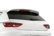Seat Leon 2013-2020 Heckspoiler V2 (grundiert zum Lackieren) Foto 1