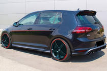 Volkswagen Golf 7/E-Golf 2012-2020 DPT Spoiler (für GTI / R HB, ABS-Kunststoff) Foto 1