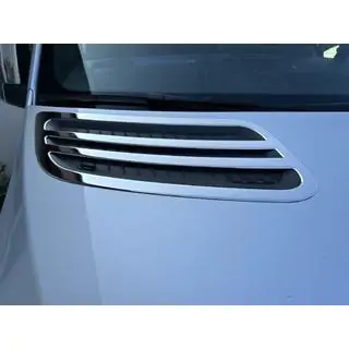 Lufteinlass Abdeckungen OmsaLine (2 Stk., Edelstahl) Mercedes Sprinter W907/W910 2018- Foto 1