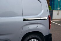 Peugeot Partner/Rifter 2019- Edelstahl Zierleisten Schiebetür (2 Stk.) Foto 5