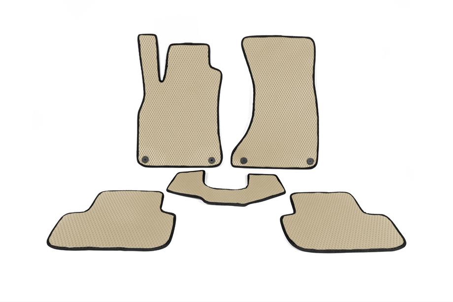 Audi A4 B8 2007-2015 EVA Fußmatten (Beige) Image