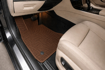 BMW 7 Series F01/F02 2008-2015 EVA Fußmatten (für F02, Braun) Foto 1