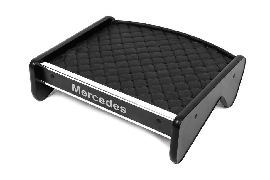 Mercedes T2 (507-814) 1967-1996 Ablagebrett für Armaturenbrett (Schwarz mit schwarzer Naht) Image