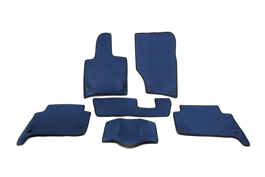 Audi Q7 2005-2015 EVA Fußmatten (Blau) Image