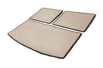 Audi Q7 2005-2015 Kofferraummatte 3-teilig (EVA, beige) (7 Sitze) Foto 2