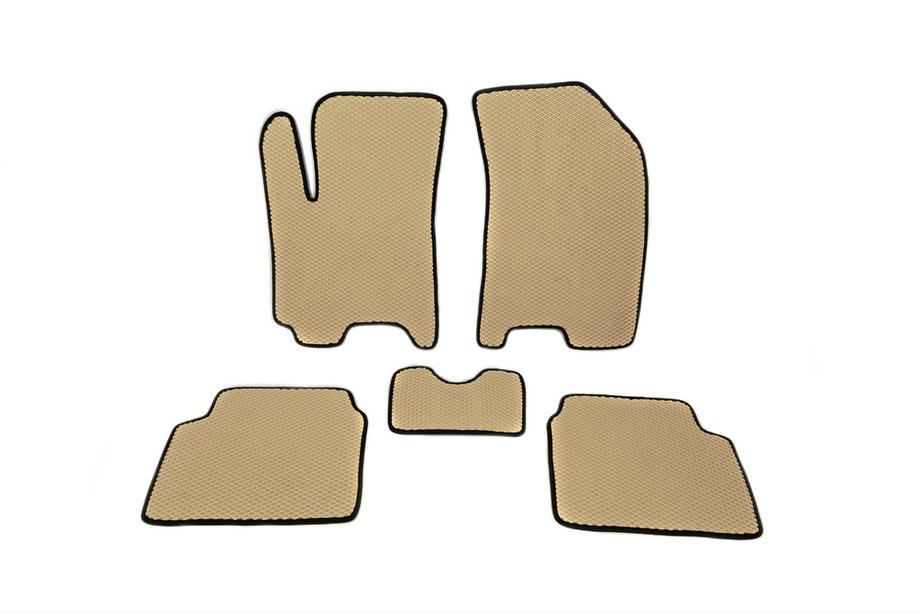 Chevrolet Aveo T200 2002-2008 EVA Fußmatten (Beige) Image