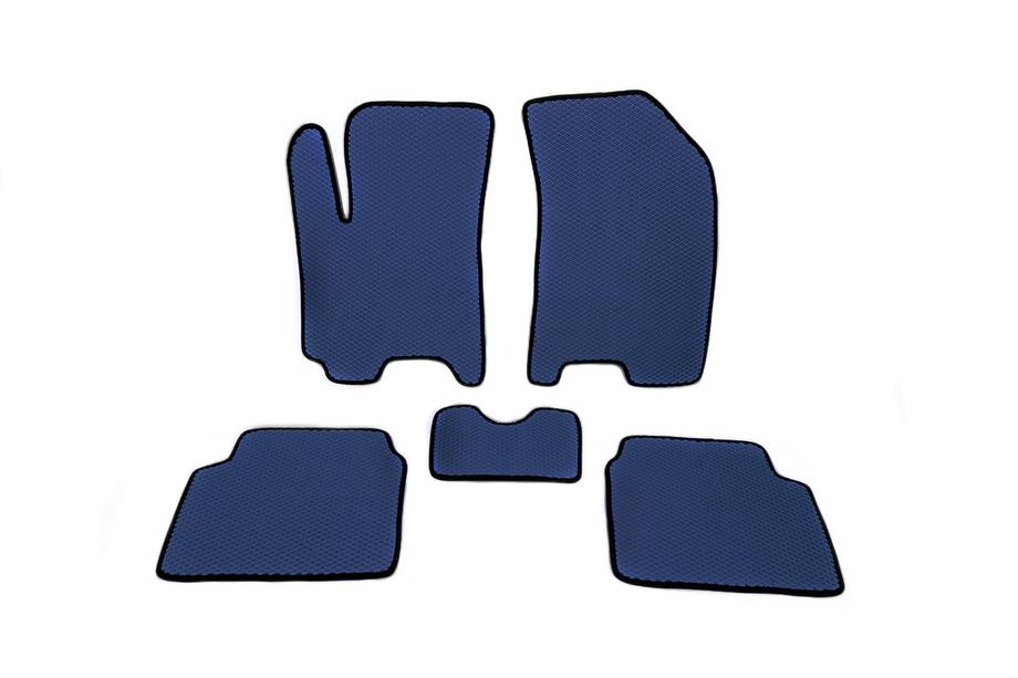 Chevrolet Aveo T250 2005-2011 EVA Fußmatten (Blau) Image