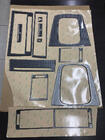 Audi A4 B6 2000-2004 Armaturenbrett Blenden (8-teilig, Carbon) Foto 1