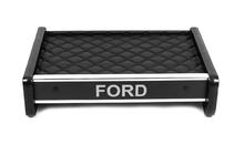 Ford Transit 1991-2000 Ablagefach für Armaturenbrett (Schwarz mit schwarzer Naht) Foto 2