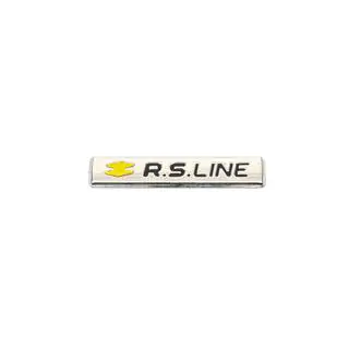 Hecklogo RS (1 Stk, Edelstahl) Foto 1