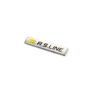 Hecklogo RS (1 Stk, Edelstahl) Foto 2