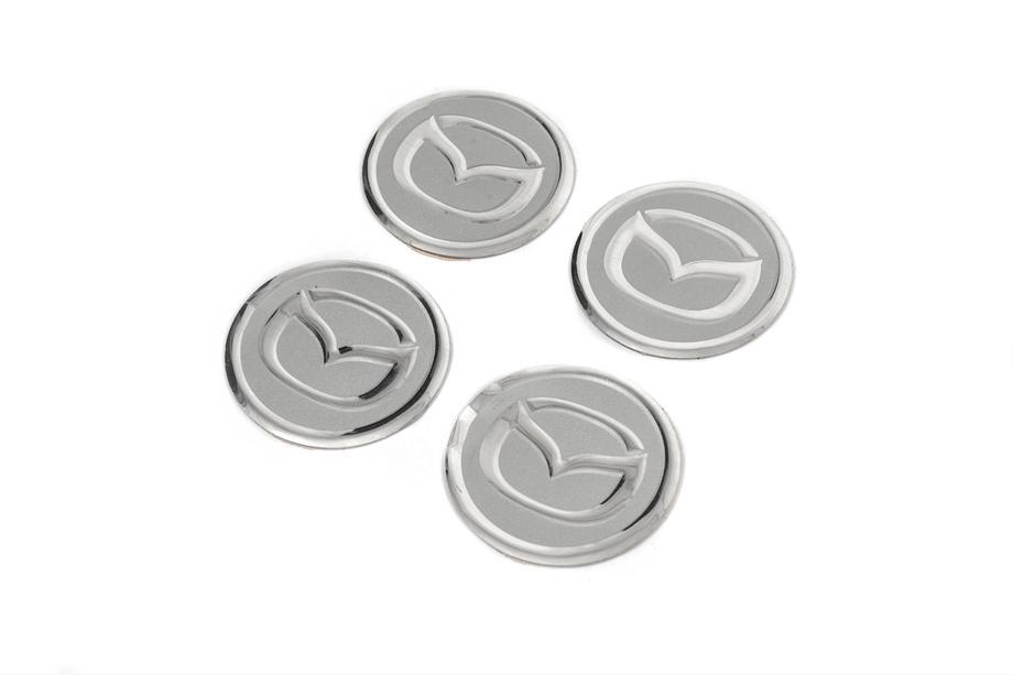 Mazda Aufkleber für Felgendeckel V2 60mm (4Stk) Image