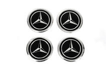 Mercedes-Benz Aufkleber für Felgendeckel V1 60mm (4Stk) Foto 1