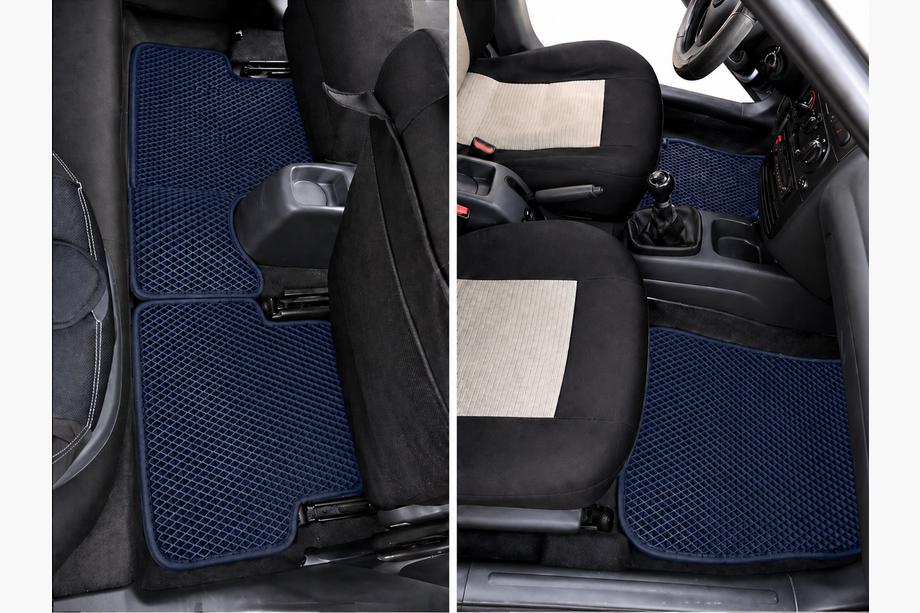 Daewoo Lanos 1998-2017 EVA Fußmatten (Blau) Image