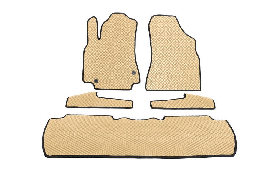 Peugeot Partner Tepee 2008-2018 EVA Fußmatten (Beige) Vorne (2 Stk) Image