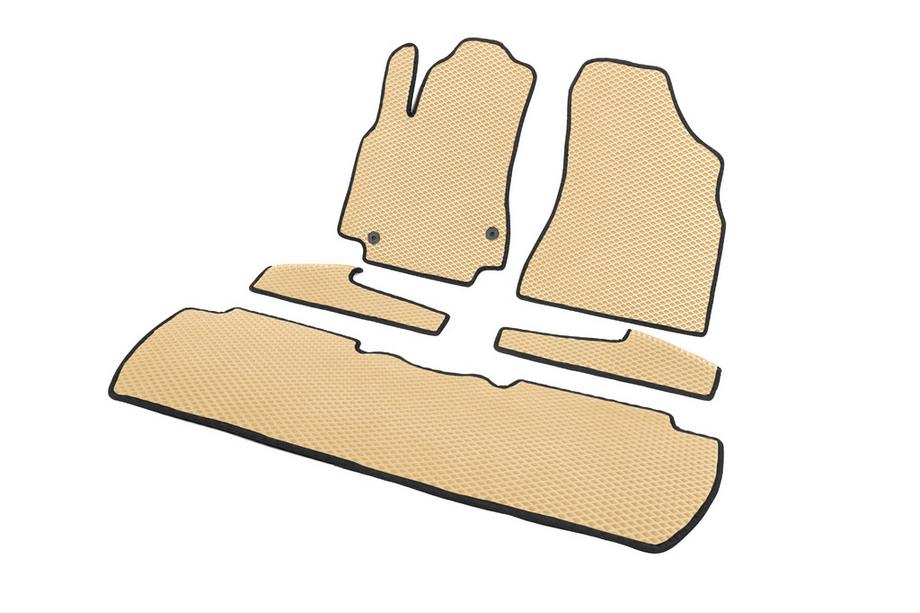 Citroen Berlingo 2008-2018 EVA Fußmatten (Beige) Image